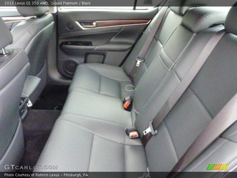 Liquid Platinum / Black 2013 Lexus GS 350 AWD