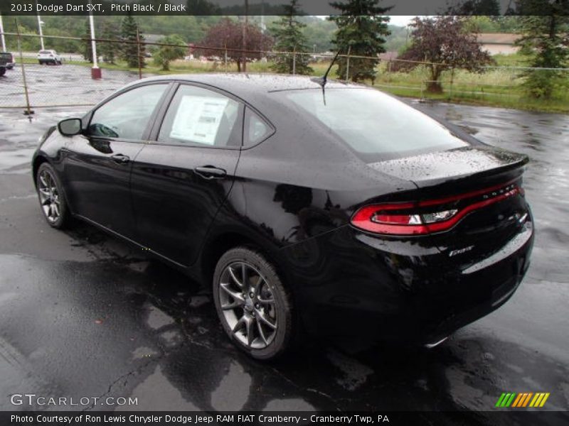 Pitch Black / Black 2013 Dodge Dart SXT