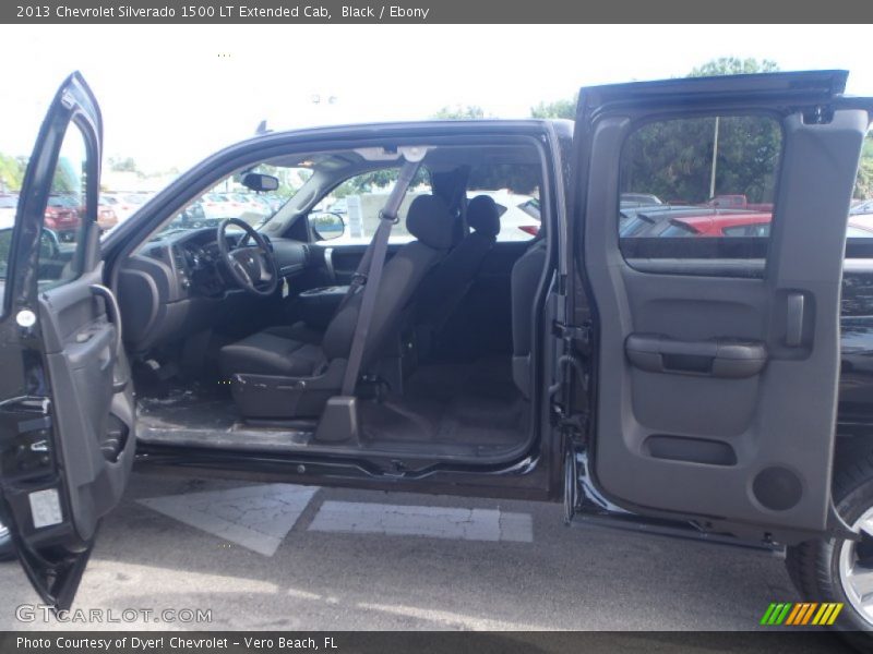 Black / Ebony 2013 Chevrolet Silverado 1500 LT Extended Cab