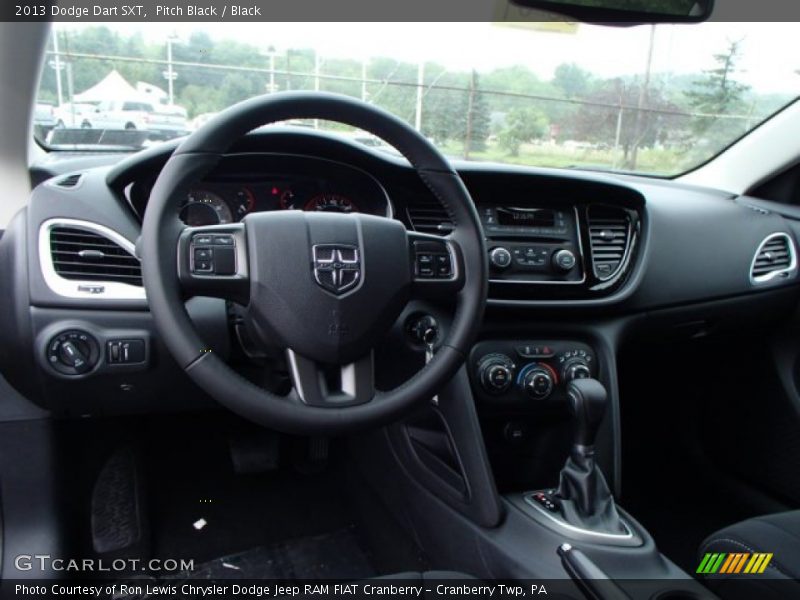 Pitch Black / Black 2013 Dodge Dart SXT