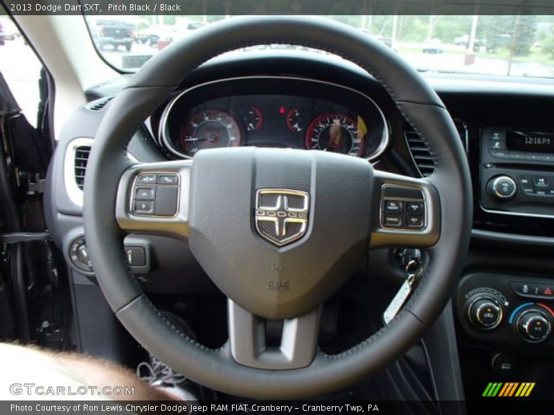 Pitch Black / Black 2013 Dodge Dart SXT