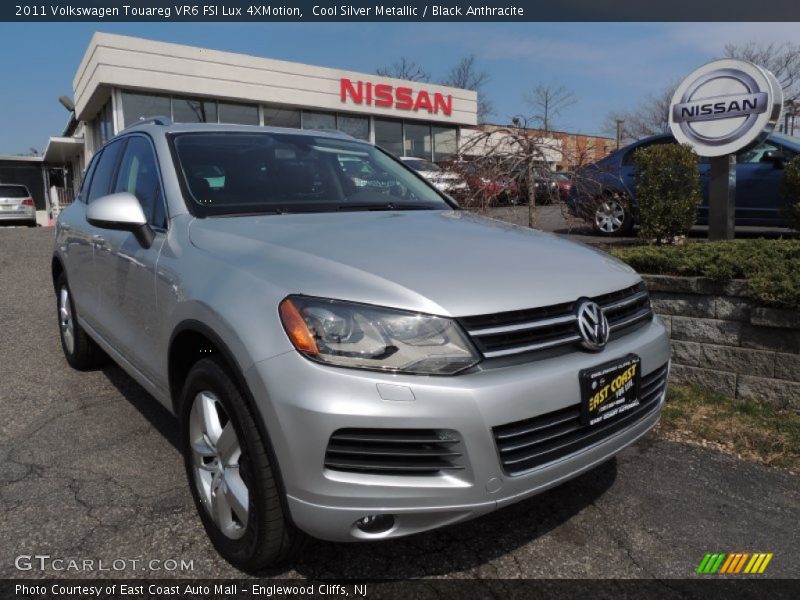 Cool Silver Metallic / Black Anthracite 2011 Volkswagen Touareg VR6 FSI Lux 4XMotion