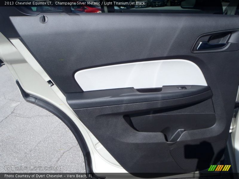 Champagne Silver Metallic / Light Titanium/Jet Black 2013 Chevrolet Equinox LT