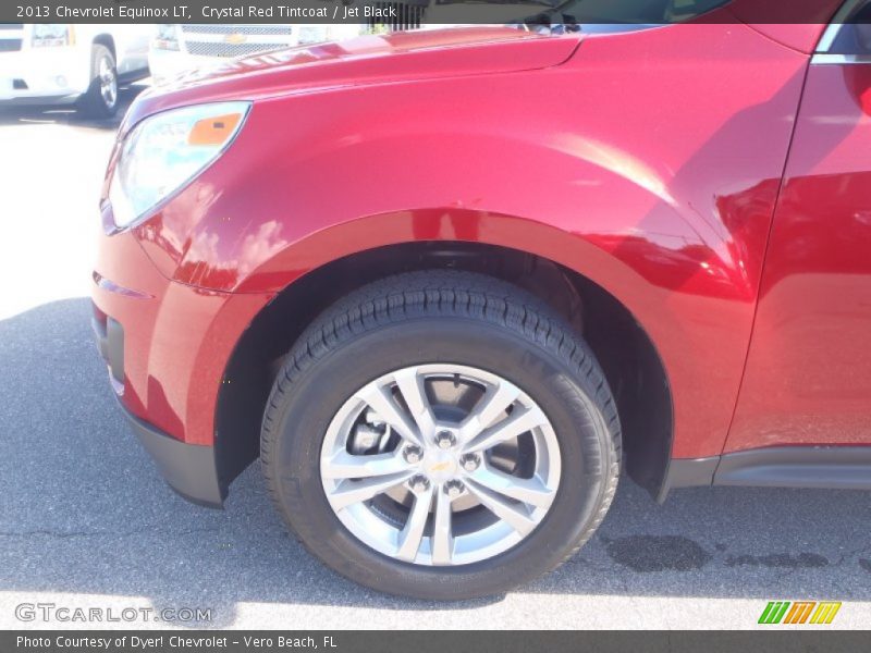 Crystal Red Tintcoat / Jet Black 2013 Chevrolet Equinox LT