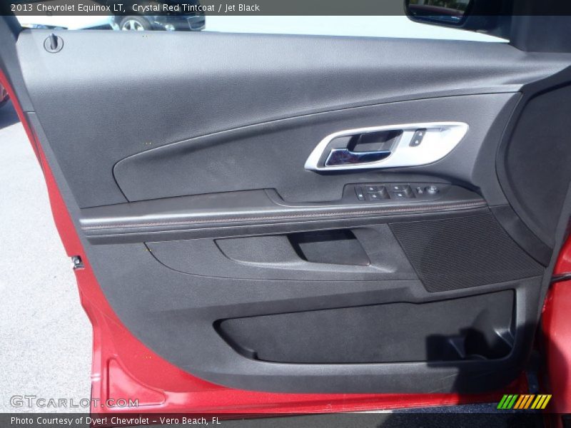 Crystal Red Tintcoat / Jet Black 2013 Chevrolet Equinox LT