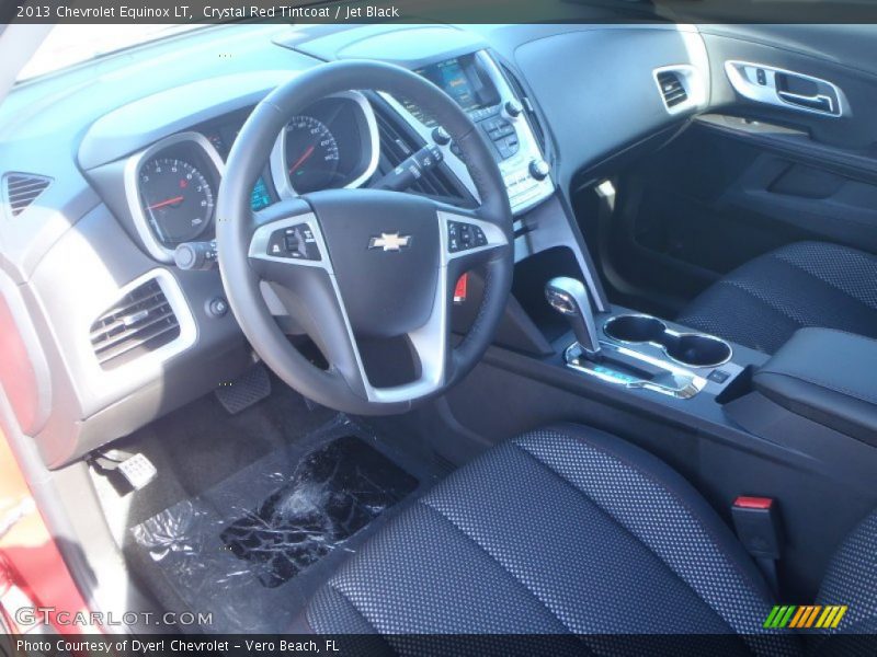 Crystal Red Tintcoat / Jet Black 2013 Chevrolet Equinox LT