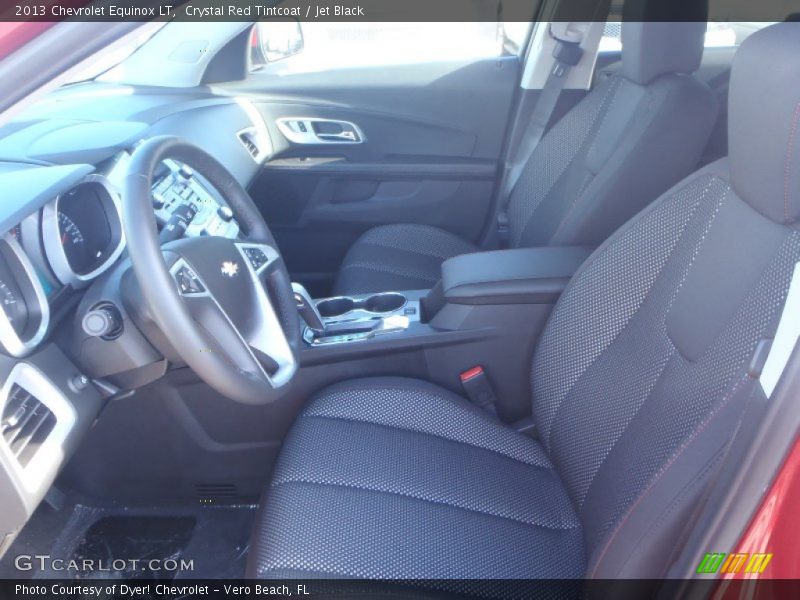 Crystal Red Tintcoat / Jet Black 2013 Chevrolet Equinox LT