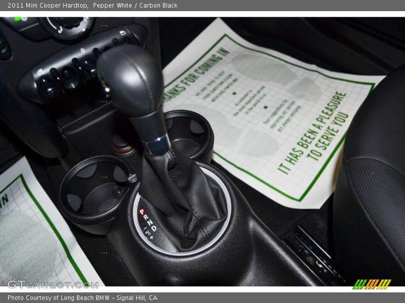 Pepper White / Carbon Black 2011 Mini Cooper Hardtop