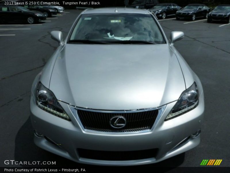 Tungsten Pearl / Black 2013 Lexus IS 250 C Convertible