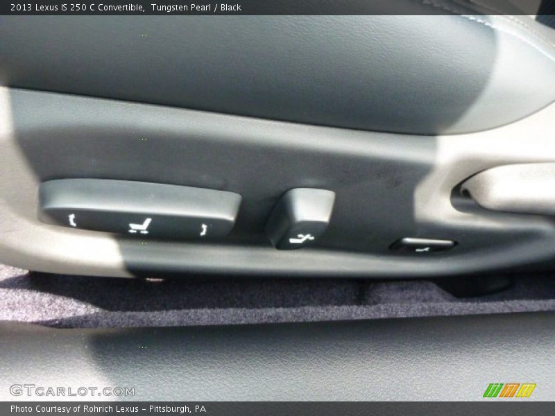 Tungsten Pearl / Black 2013 Lexus IS 250 C Convertible