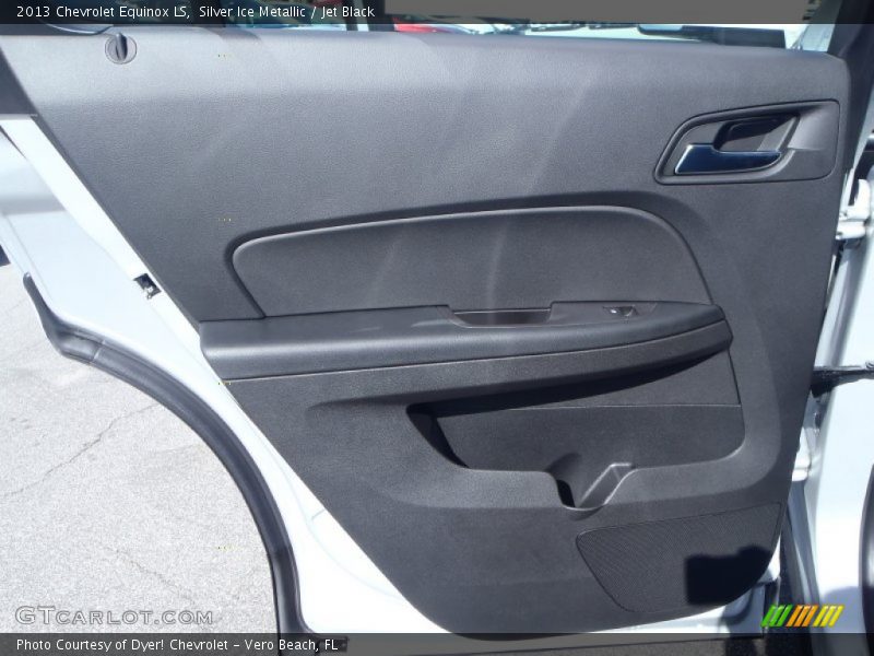 Silver Ice Metallic / Jet Black 2013 Chevrolet Equinox LS