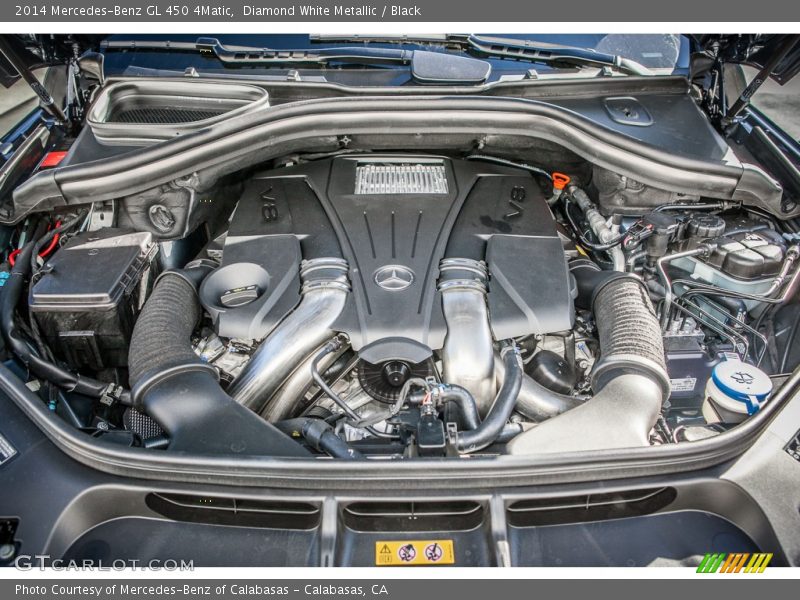  2014 GL 450 4Matic Engine - 4.6 Liter biturbo DI DOHC 32-Valve VVT V8