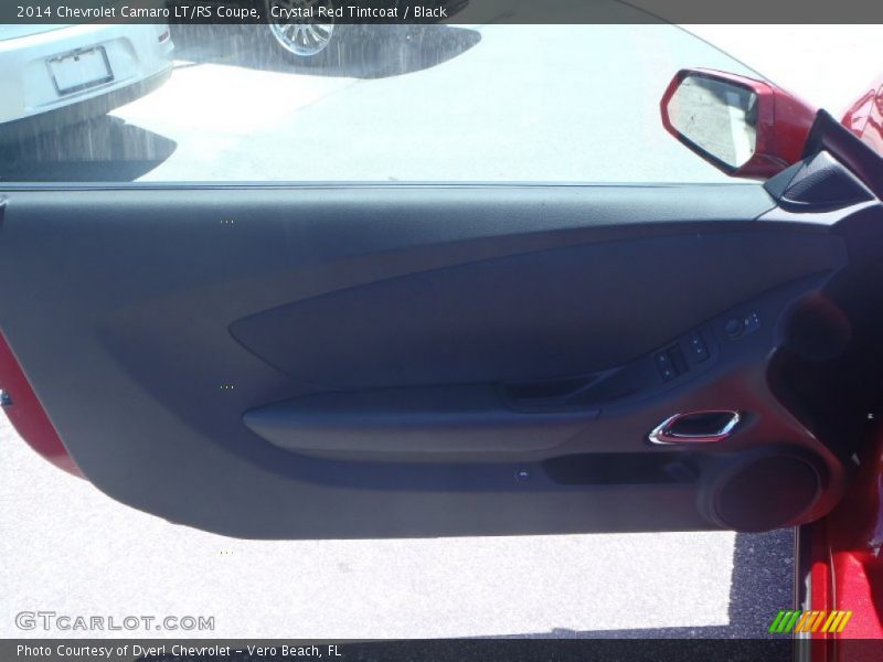 Crystal Red Tintcoat / Black 2014 Chevrolet Camaro LT/RS Coupe