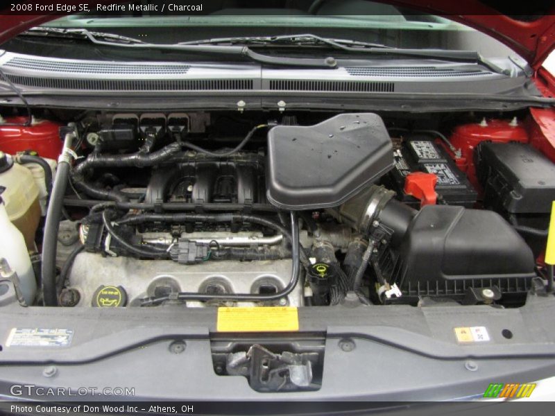 Redfire Metallic / Charcoal 2008 Ford Edge SE