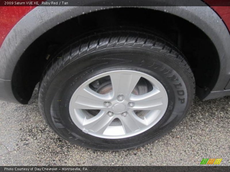 Ruby Red / Tan 2009 Saturn VUE XE