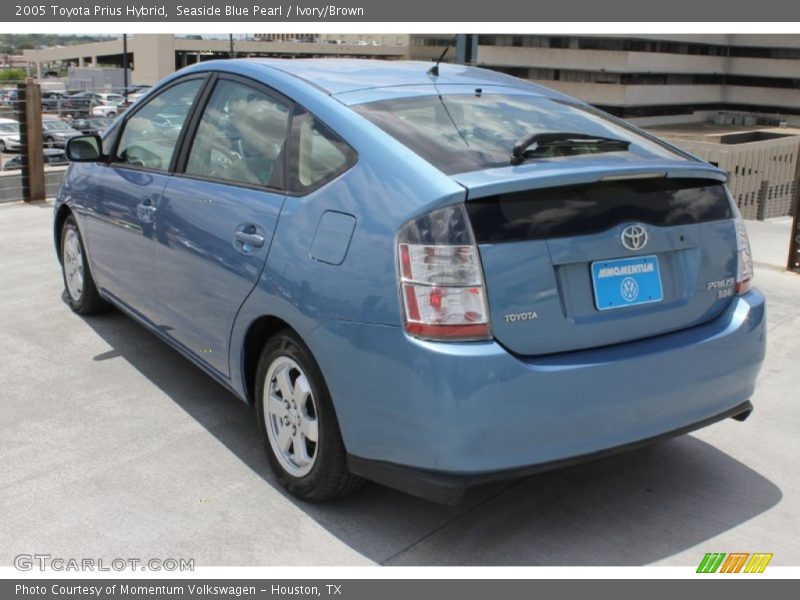 Seaside Blue Pearl / Ivory/Brown 2005 Toyota Prius Hybrid