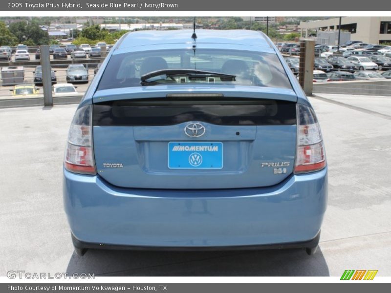 Seaside Blue Pearl / Ivory/Brown 2005 Toyota Prius Hybrid