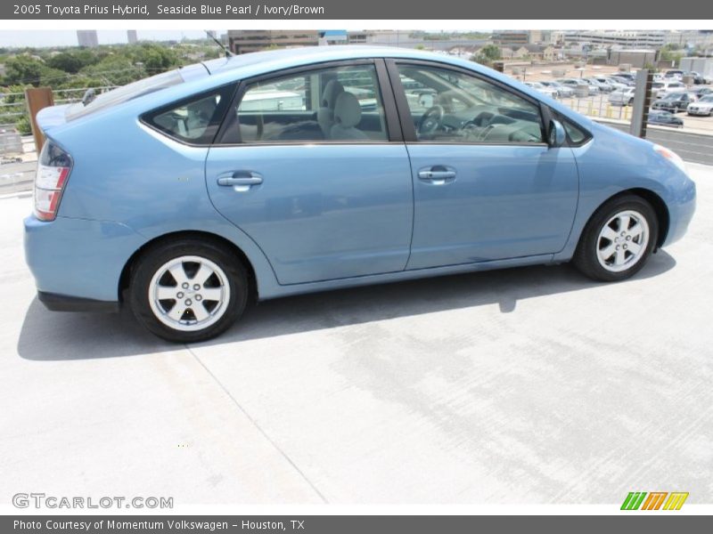 Seaside Blue Pearl / Ivory/Brown 2005 Toyota Prius Hybrid