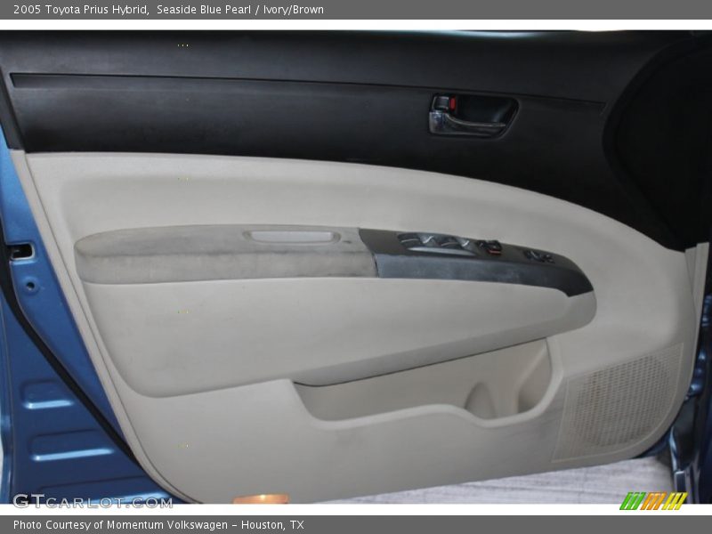 Seaside Blue Pearl / Ivory/Brown 2005 Toyota Prius Hybrid