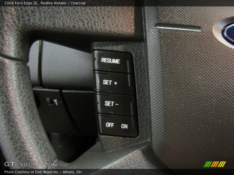 Redfire Metallic / Charcoal 2008 Ford Edge SE