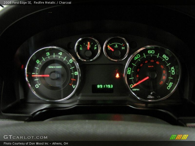 Redfire Metallic / Charcoal 2008 Ford Edge SE