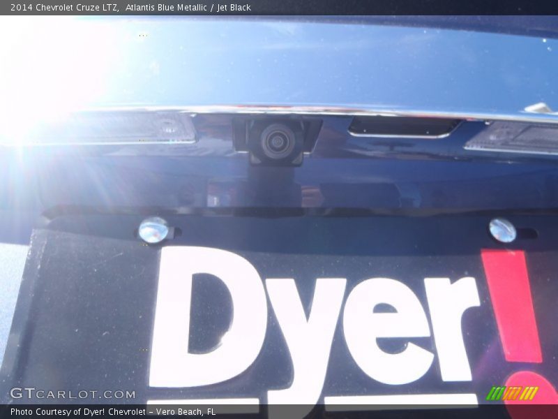 Atlantis Blue Metallic / Jet Black 2014 Chevrolet Cruze LTZ