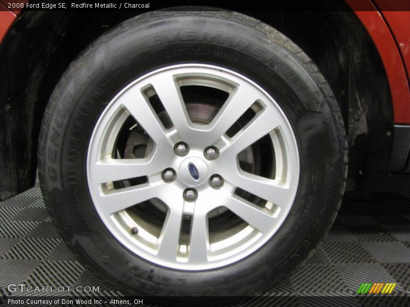 Redfire Metallic / Charcoal 2008 Ford Edge SE