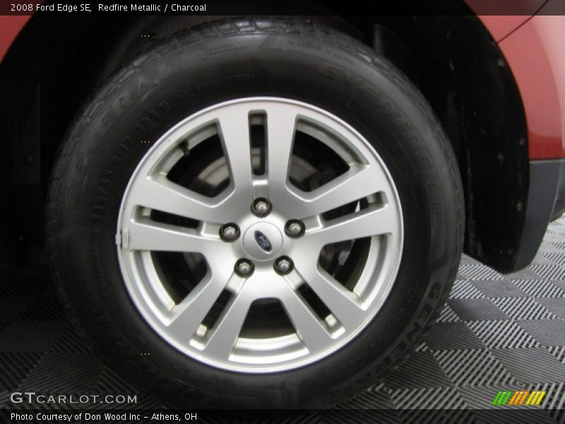 Redfire Metallic / Charcoal 2008 Ford Edge SE