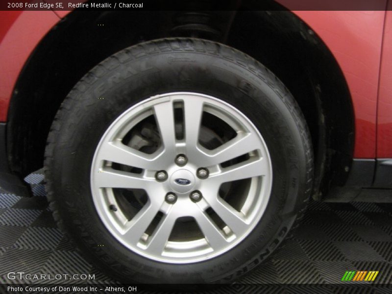 Redfire Metallic / Charcoal 2008 Ford Edge SE