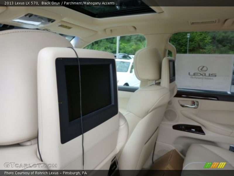 Black Onyx / Parchment/Mahogany Accents 2013 Lexus LX 570