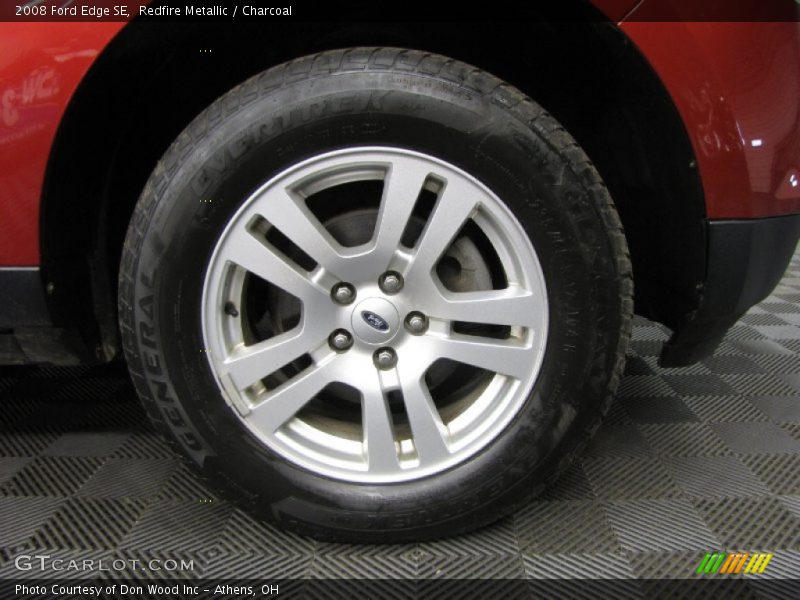 Redfire Metallic / Charcoal 2008 Ford Edge SE