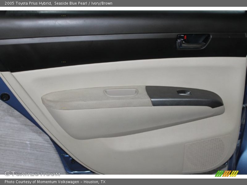 Seaside Blue Pearl / Ivory/Brown 2005 Toyota Prius Hybrid