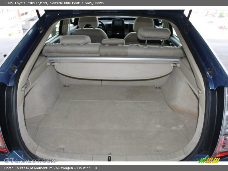 Seaside Blue Pearl / Ivory/Brown 2005 Toyota Prius Hybrid