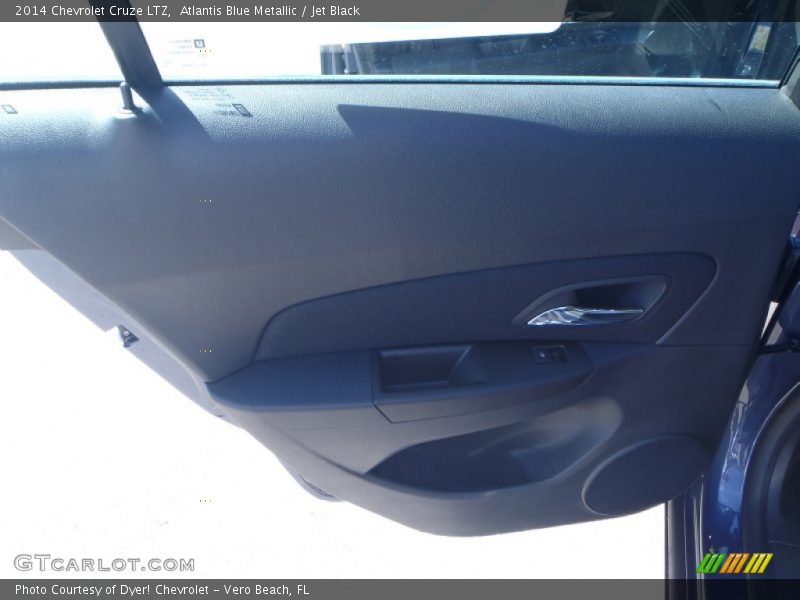 Atlantis Blue Metallic / Jet Black 2014 Chevrolet Cruze LTZ