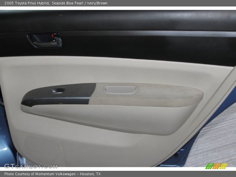 Seaside Blue Pearl / Ivory/Brown 2005 Toyota Prius Hybrid
