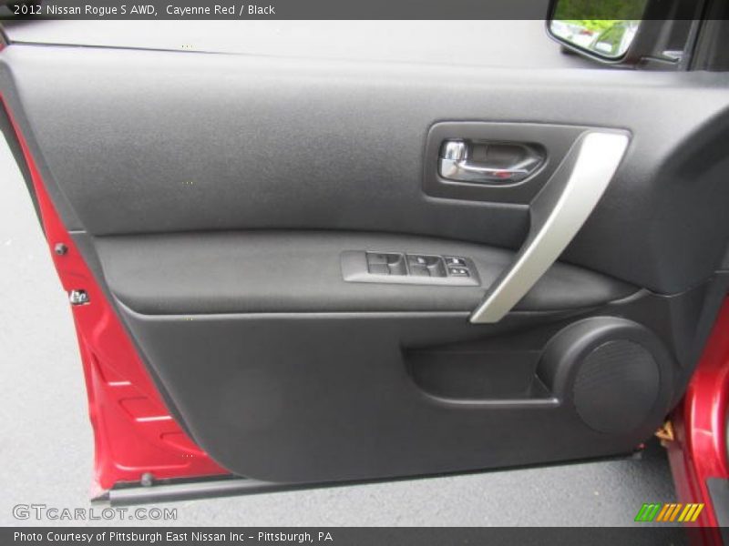 Cayenne Red / Black 2012 Nissan Rogue S AWD