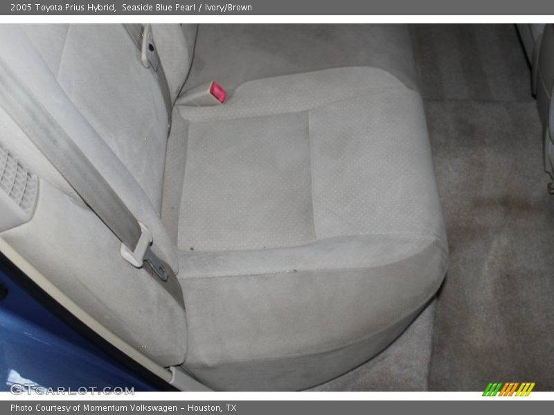 Seaside Blue Pearl / Ivory/Brown 2005 Toyota Prius Hybrid
