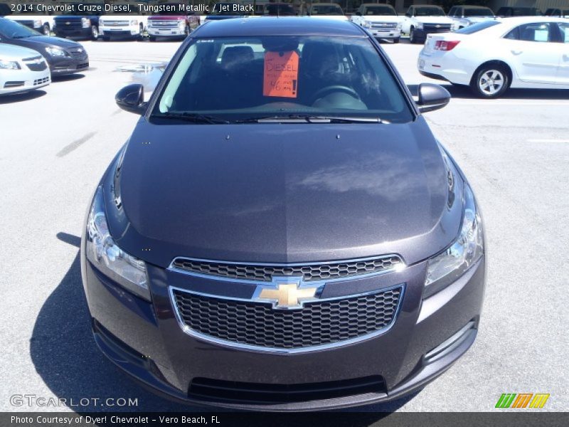 Tungsten Metallic / Jet Black 2014 Chevrolet Cruze Diesel