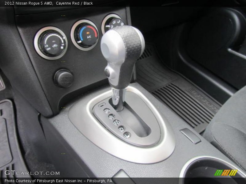 Cayenne Red / Black 2012 Nissan Rogue S AWD