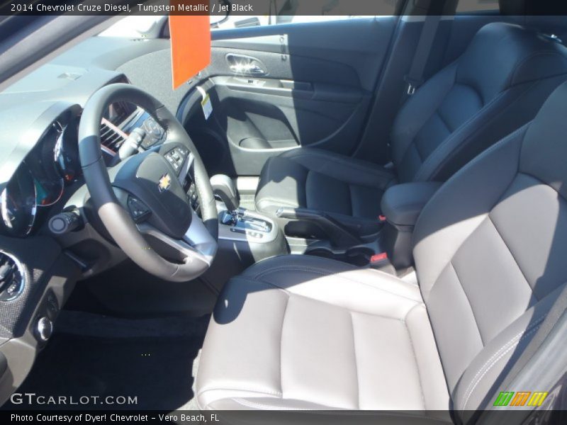 Tungsten Metallic / Jet Black 2014 Chevrolet Cruze Diesel