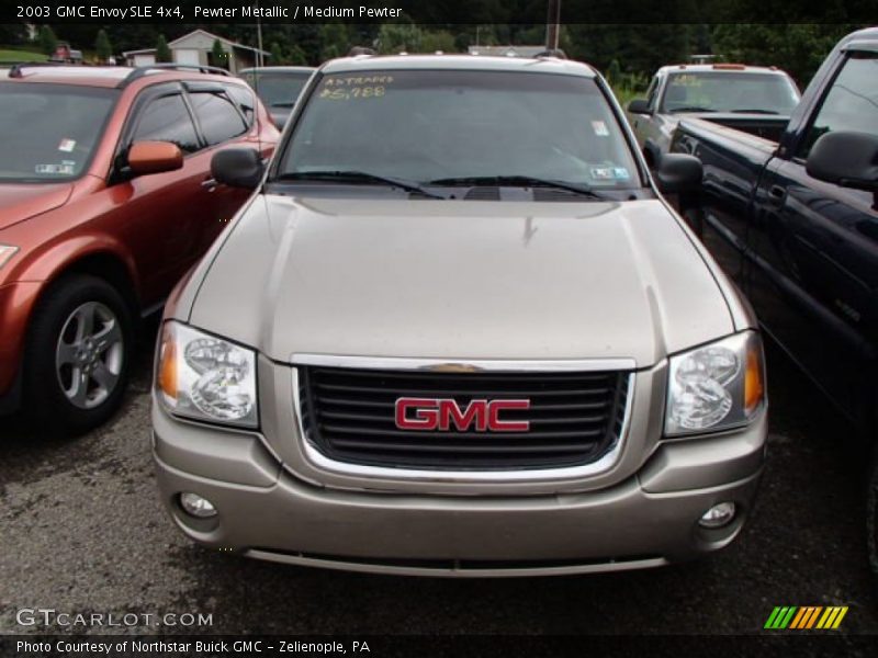 Pewter Metallic / Medium Pewter 2003 GMC Envoy SLE 4x4