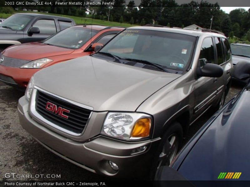 Pewter Metallic / Medium Pewter 2003 GMC Envoy SLE 4x4