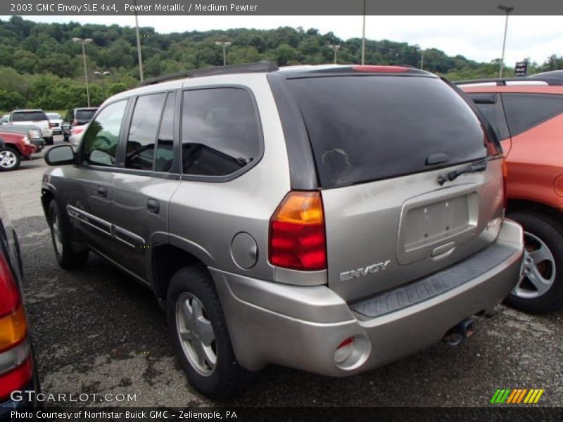 Pewter Metallic / Medium Pewter 2003 GMC Envoy SLE 4x4
