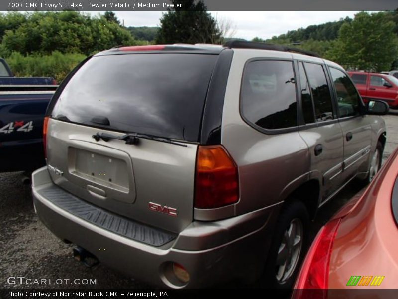 Pewter Metallic / Medium Pewter 2003 GMC Envoy SLE 4x4