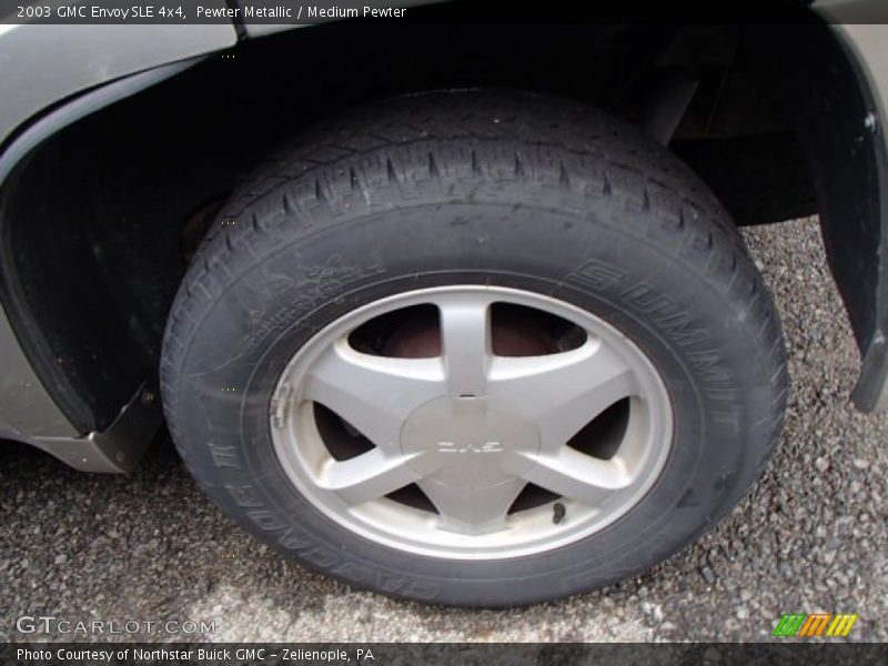 Pewter Metallic / Medium Pewter 2003 GMC Envoy SLE 4x4