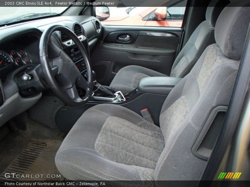 Pewter Metallic / Medium Pewter 2003 GMC Envoy SLE 4x4