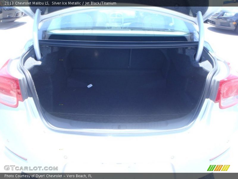 Silver Ice Metallic / Jet Black/Titanium 2013 Chevrolet Malibu LS