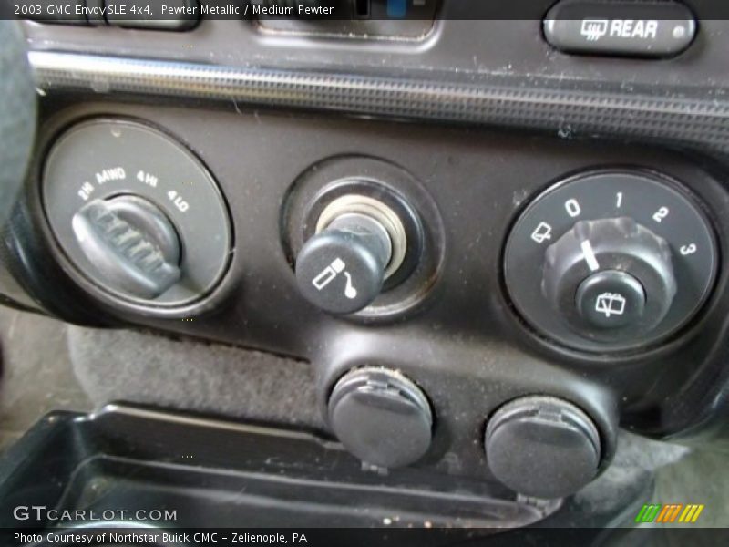 Pewter Metallic / Medium Pewter 2003 GMC Envoy SLE 4x4
