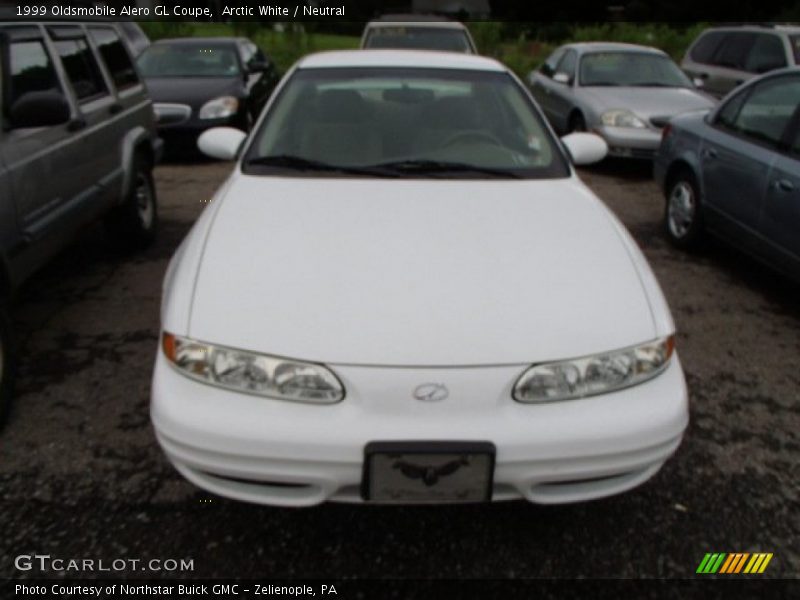 Arctic White / Neutral 1999 Oldsmobile Alero GL Coupe