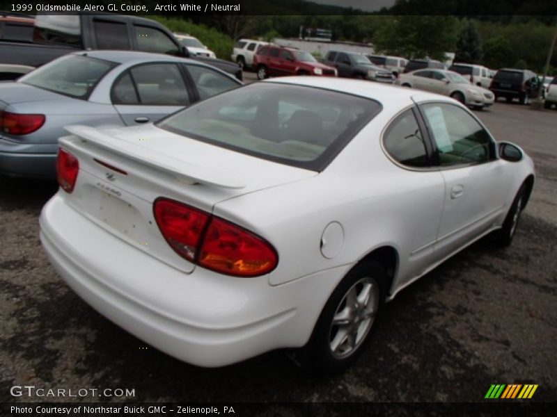Arctic White / Neutral 1999 Oldsmobile Alero GL Coupe